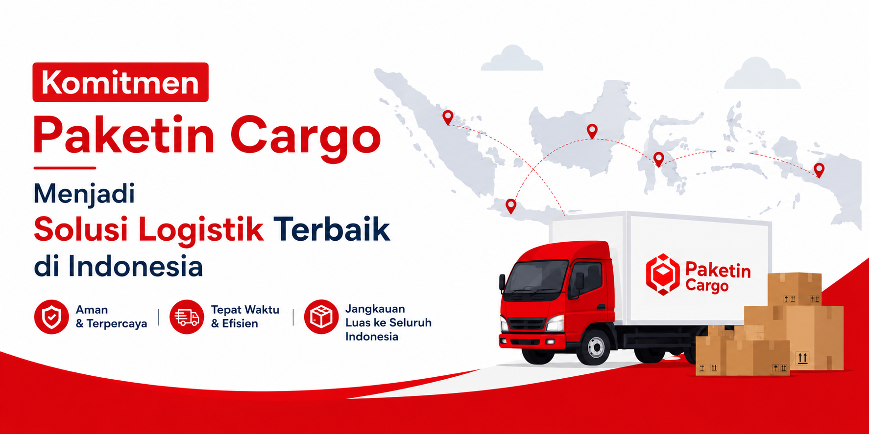 komitmen paketin cargo sebagai jasa logistik terpercaya indonesia