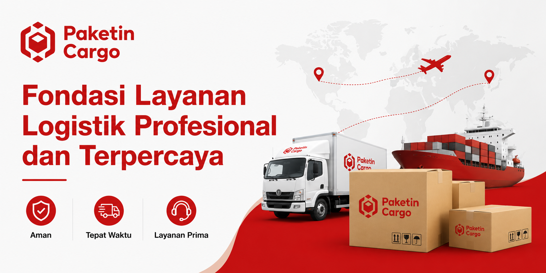 layanan logistik profesional dan terpercaya paketin cargo indonesia