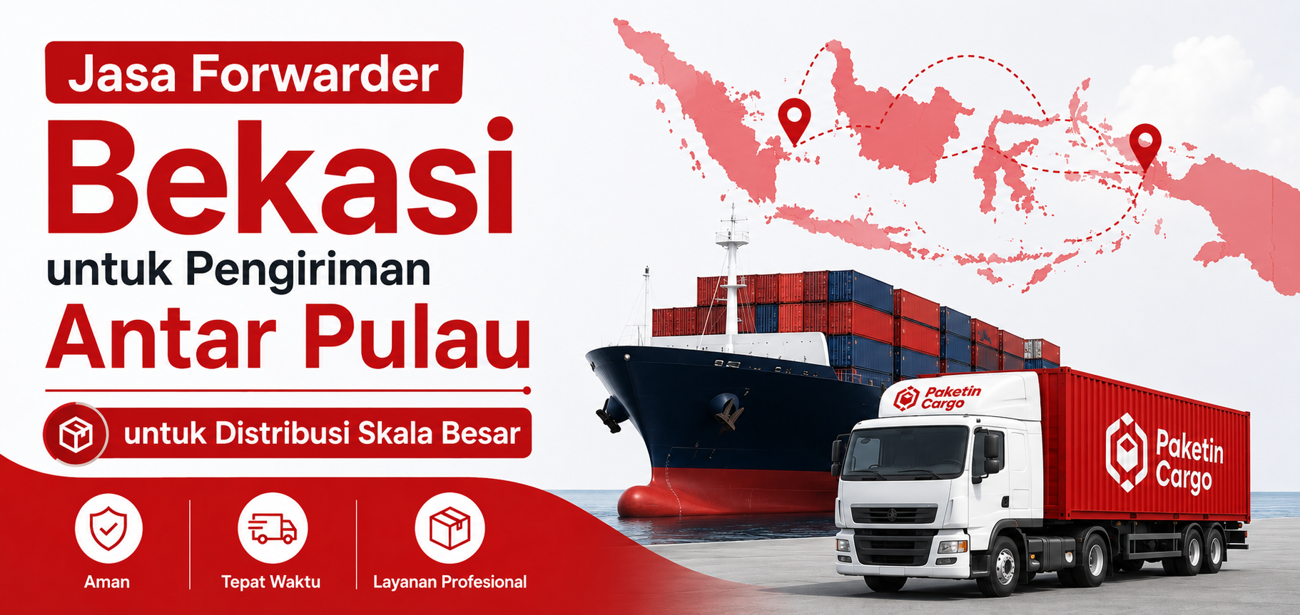 jasa forwarder bekasi untuk pengiriman barang antar pulau indonesia
