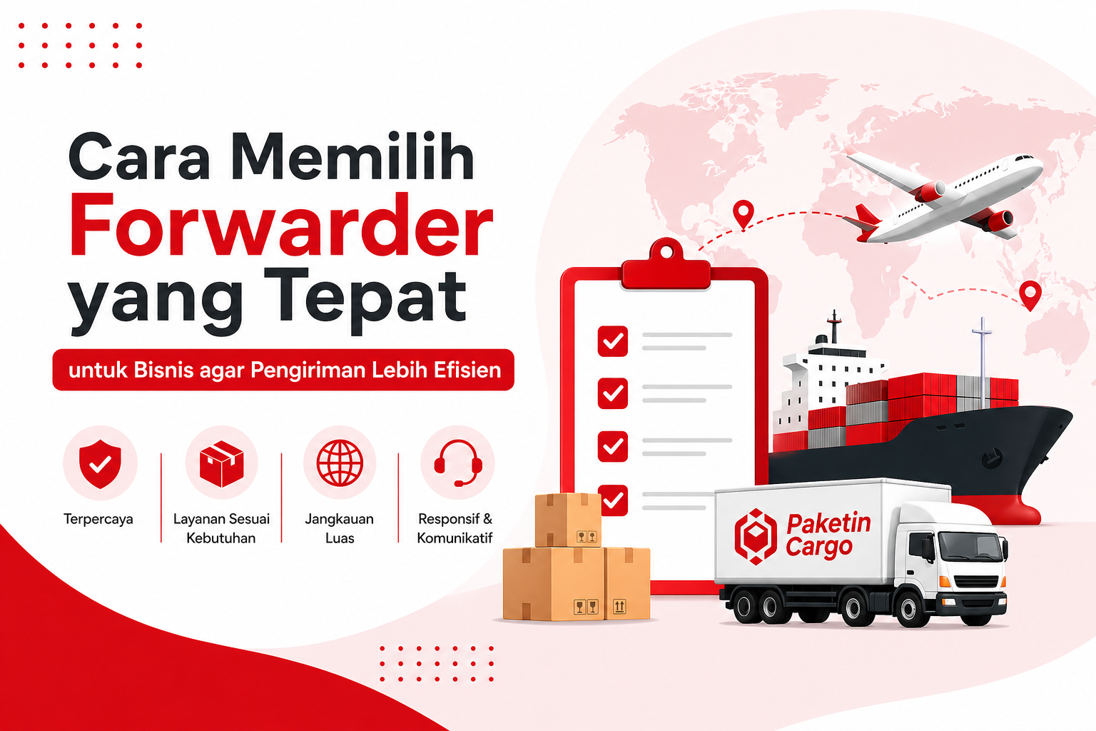 cara memilih forwarder yang tepat untuk bisnis dan logistik perusahaan